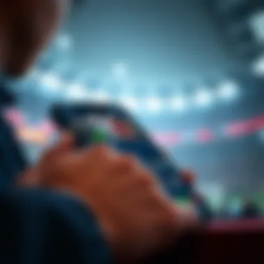 User Interface of the Sportingbet App User-friendly interface of the Sportingbet app