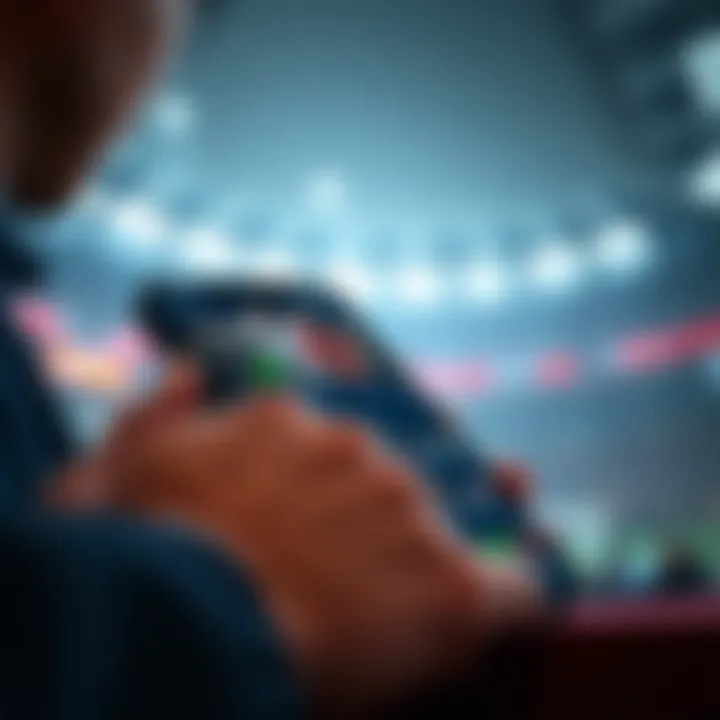 User Interface of the Sportingbet App User-friendly interface of the Sportingbet app