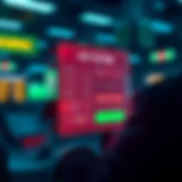 Conceptual illustration of digital betting platforms