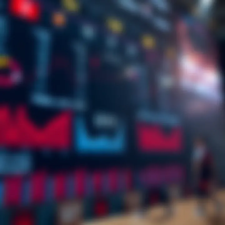 Visual representation of team performance metrics