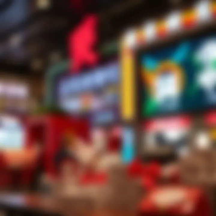 Visual representation of Toto site features