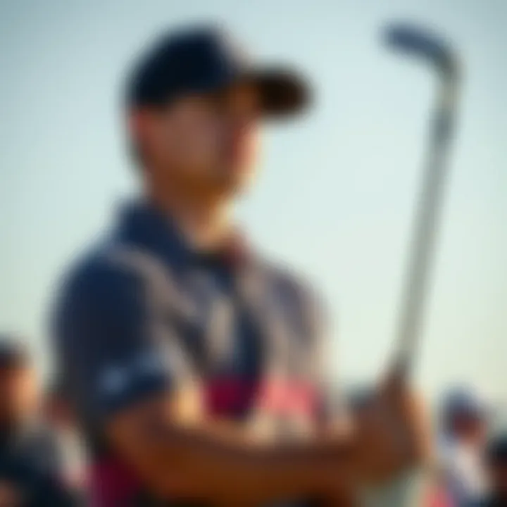 Historical performance data of US Open Golf players