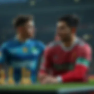 Previous match records comparison of Volkanovski and Makachev