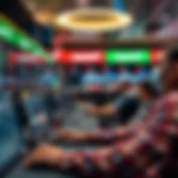 A visual representation of online betting platforms